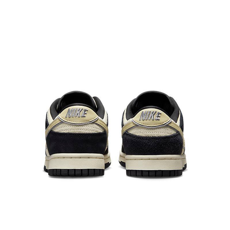 Nike Dunk Low LX Black Suede Team Gold