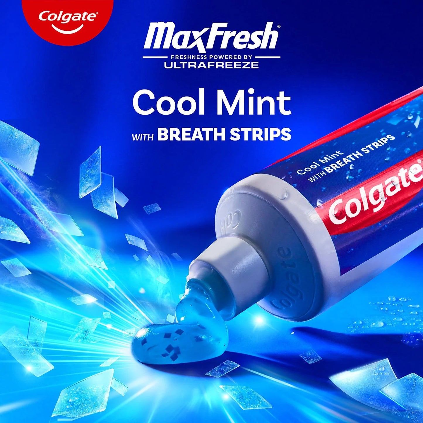 Colgate MaxFresh Toothpaste with Mini Breath Strips, Cool Mint, 7.3 oz., 5 pk