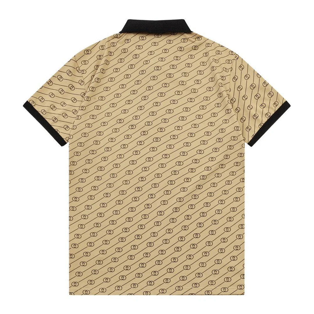 Gucci Beige T-shirt with a collar