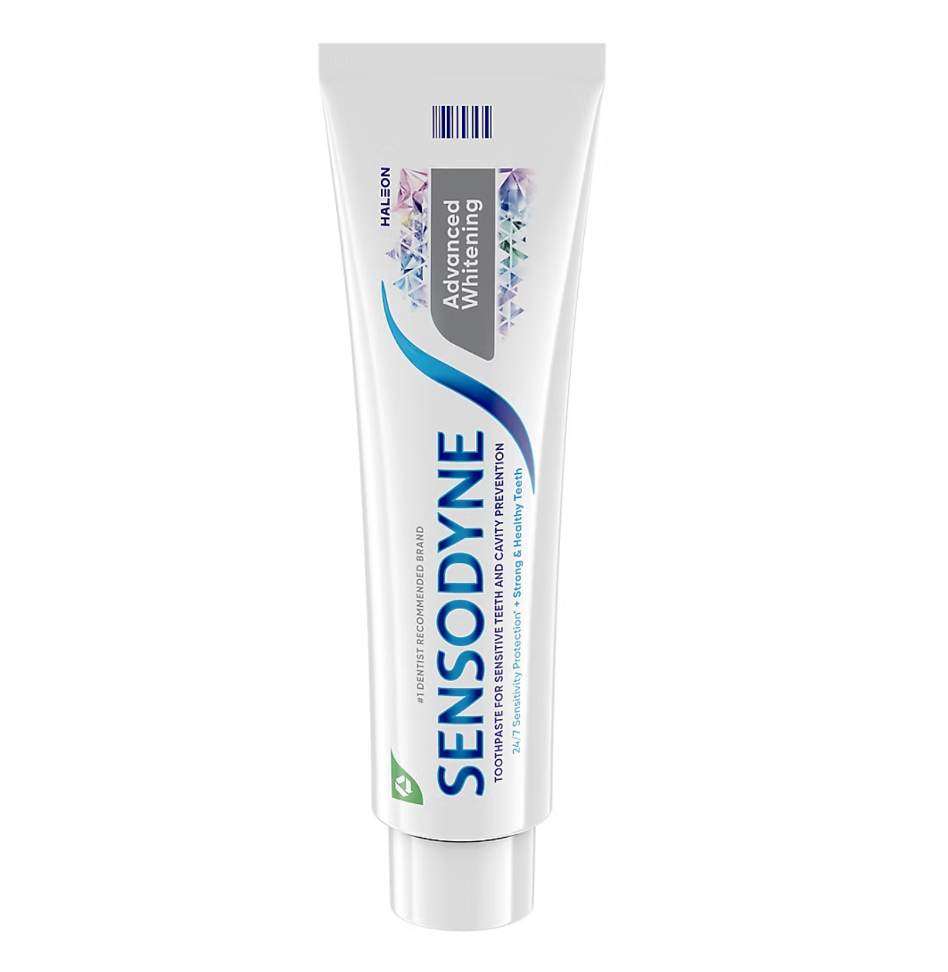 Sensodyne Advanced Whitening Toothpaste, For Sensitive Teeth and Cavity Protection, 4 pk./6.5 oz.