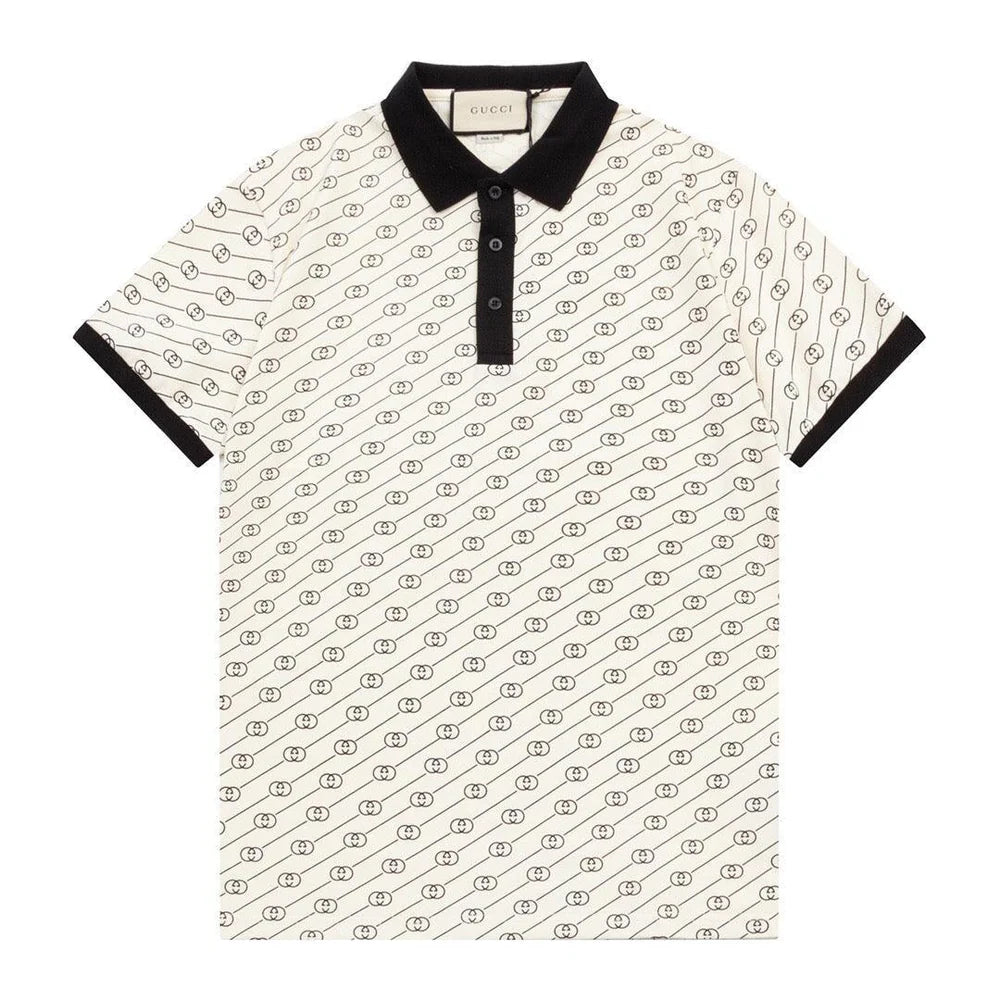 Gucci Beige T-shirt with a collar
