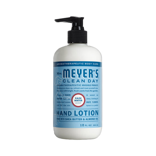 Mrs. Meyer's Clean Day 311101 12 oz. Rainwater Hand Lotion - 6/Case
