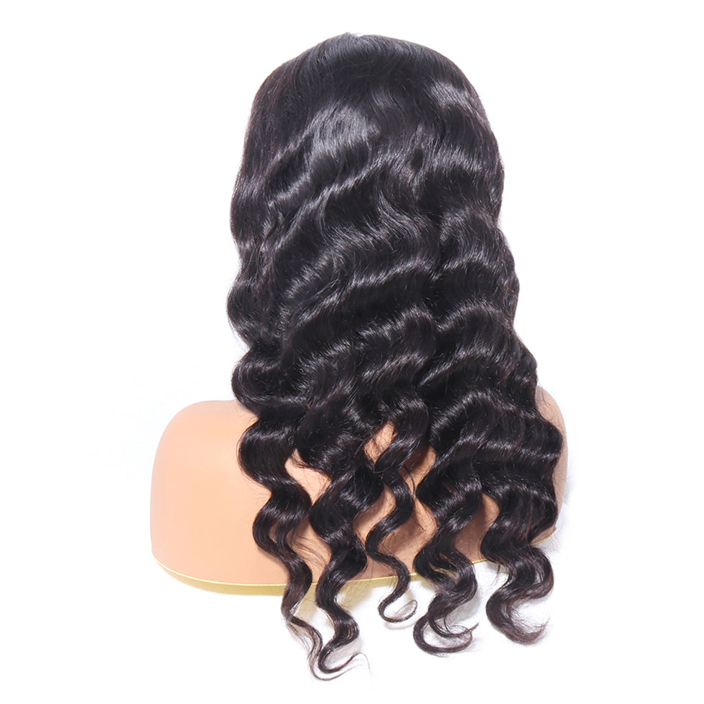 4x4 Lace Wig Loose Wave 150% Density Front Lace Wig with