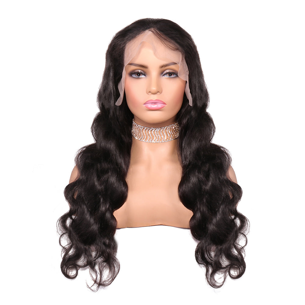 180% Density 13x6 Lace Front Wig Brazilian Body Wave Human Hair Lace Wigs