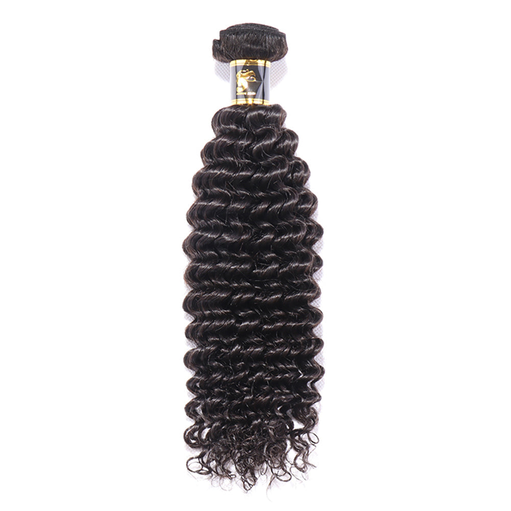 1 Bundle Deal Deep Wave Virgin Hair 100% Unprocessed Human Hair Weave