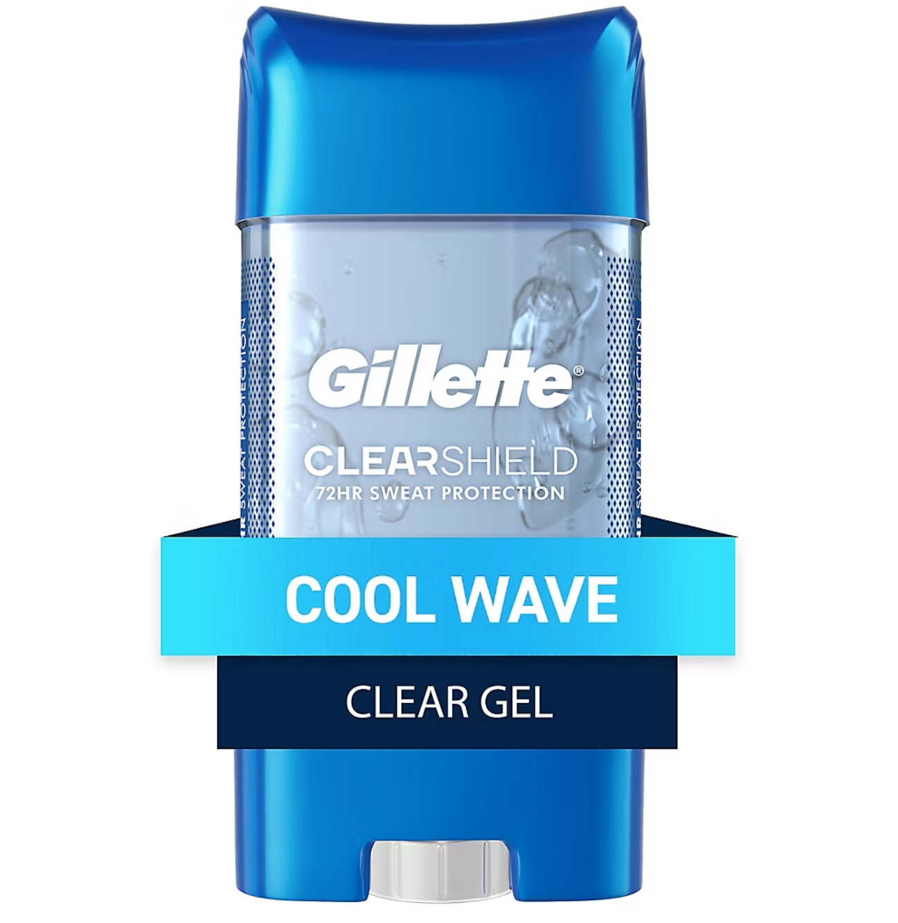 Gillette Ultimate Protection Clear Gel, Cool Wave, 6-in-1 Antiperspirant and Deodorant, 5 pk./3.8 oz.