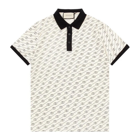 Gucci Beige T-shirt with a collar