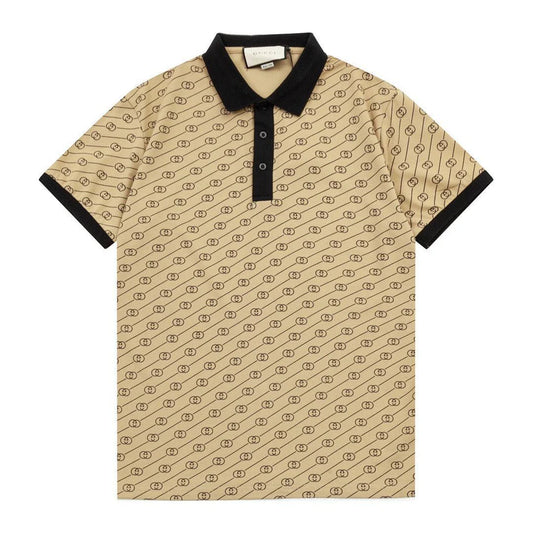 Gucci Beige T-shirt with a collar
